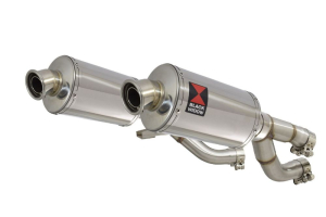 BWE Slip-On RVS Ovaal 230mm voor V-MAX 1200 1984-2007