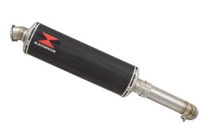 BWE Slip-On Carbon Ovaal 400mm voor V-STROM 1050 2020-V-STROM 1050XT-geen