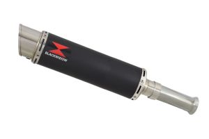 BWE Slip-On Zwart RVS Rond 360mm voor VFR750 (RC36) FR FS FT FV 1994 1995 1996