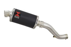 BWE Slip-On Zwart RVS Ovaal 230mm voor VFR1200F (SC36) 2010 2011 2012 2013 2014