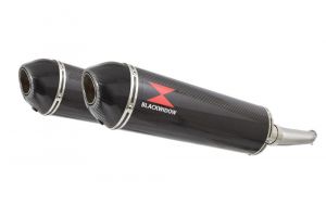 BWE Slip-On Carbon Ovaal 400mm voor VTR1000F (SC36) Firestorm / Superhawk FV