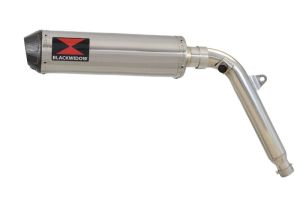 BWE Slip-On RVS Rond 370mm voor XL 125 Varadero (JC49) 2007-2016