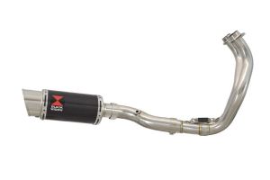 BWE Volledig systeem Carbon Rond 200mm voor MT-07 2014-2020-MT-07 Moto Cage 2017-202