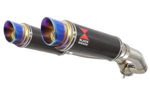 BWE Slip-On Carbon Rond 230mm voor XT 660 Z Tenere 2008-2017