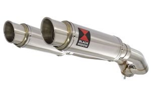 BWE Slip-On RVS Rond 230mm voor XT 660 Z Tenere 2008-2017