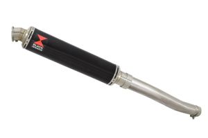BWE Slip-On Zwart RVS Rond 350mm voor YZF600 R6 1998-2002