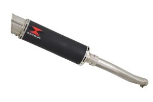 BWE Slip-On Zwart RVS Rond 360mm voor YZF600 R6 1998-2002