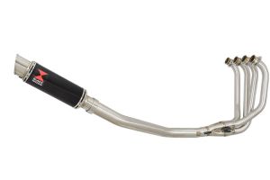 BWE Volledig systeem Zwart RVS Rond 230mm voor ZRX 1200 2001-2007