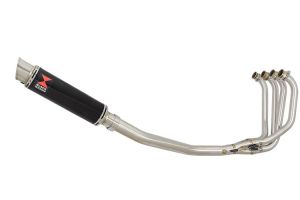 BWE Volledig systeem Zwart RVS Rond 350mm voor ZRX 1200 2001-2007