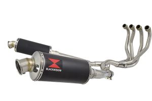 BWE Volledig systeem Zwart RVS Rond 300mm voor ZX11 1990-2001