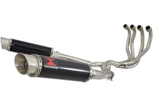 BWE Volledig systeem Zwart RVS Rond 360mm voor ZX11 1990-2001