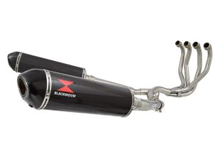 BWE Volledig systeem Carbon Ovaal 400mm voor ZX11 1990-2001