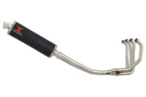 BWE Volledig systeem Zwart RVS Rond 400mm voor ZXR750 J K L M 1991-1995