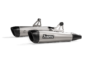 Akrapovic Slip-on Line (Titanium) Triumph Bonneville T100 2017-2020