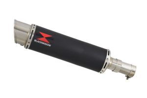 BWE Slip-On Zwart RVS Rond 360mm voor CB1000R Neo Sports Cafe 2018 2019 2020