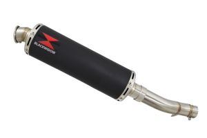 BWE Slip-On Zwart RVS Rond 400mm voor CB500X 2017 2018 2019