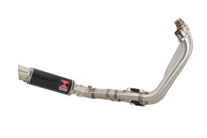 BWE Volledig systeem Zwart RVS Rond 230mm voor CB650F 2014 2015 2016 2017 2018 2019 202