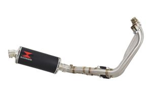 BWE Volledig systeem Zwart RVS Ovaal 300mm voor CB650F 2014 2015 2016 2017 2018 2019 202