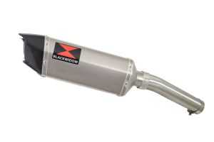 BWE Slip-On RVS Hexagonaal 300mm 4-1 voor Honda CBF 1000 2010-2016
