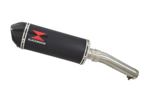 BWE Slip-On Zwart RVS Ovaal 300mm voor CBF 1000 2010-2016