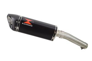 BWE Slip-On Zwart RVS Tri-Oval 300mm voor CBF 1000 2010-2016
