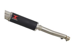 BWE Slip-On Zwart RVS Rond 360mm voor CBF600 S N SA 2008-2013 (PC43)