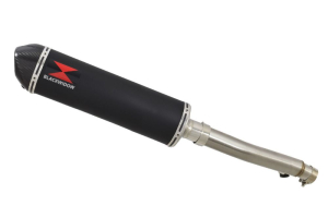 BWE Slip-On Zwart RVS Ovaal 400mm voor CBF600 S N SA 2008-2013 (PC43)