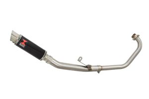 BWE Volledig systeem Zwart RVS Rond 230mm voor CBR125R 2011 2012 2013 2014 2015 2016 20