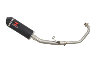 BWE Volledig systeem Zwart RVS Ovaal 300mm voor CBR125R 2011 2012 2013 2014 2015 20