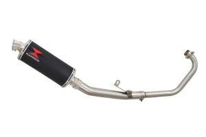 BWE Volledig systeem Zwart RVS Ovaal 300mm voor CBR125R 2011-2018