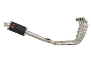 BWE Volledig systeem Zwart RVS Ovaal 230mm voor CBR900 RR Fireblade 1991-1999