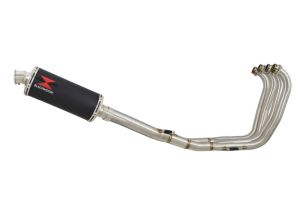 BWE Volledig systeem Zwart RVS Ovaal 300mm voor CBR900 RR Fireblade 1991-1999