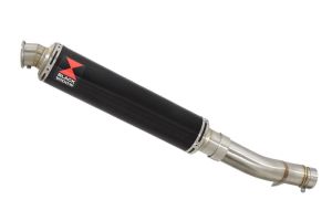 BWE Slip-On Zwart RVS Rond 350mm voor CBR500R 2016 2017 2018 2019