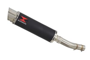 BWE Slip-On Zwart RVS Rond 360mm voor CBR500R 2016 2017 2018 2019