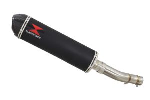 BWE Slip-On Zwart RVS Ovaal 400mm voor CBR500R 2016 2017 2018 2019