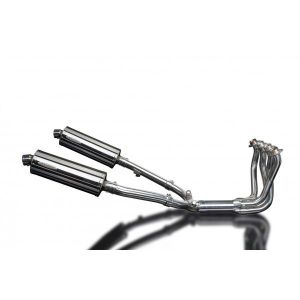 Delkevic volledig systeem Oval RVS 350mm - CBR1100XX BLACKBIRD (1996-2009)
