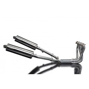 Delkevic volledig systeem Oval RVS 450mm - CBR1100XX BLACKBIRD (1996-2009)