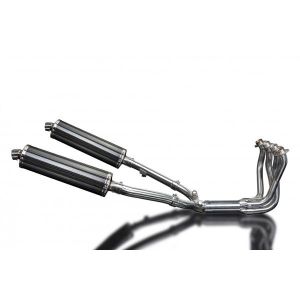 Delkevic volledig systeem Oval Carbon 450mm - CBR1100XX BLACKBIRD (1996-2009)