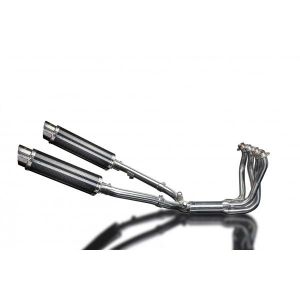 Delkevic volledig systeem Round Carbon 350mm - CBR1100XX BLACKBIRD (1996-2009)