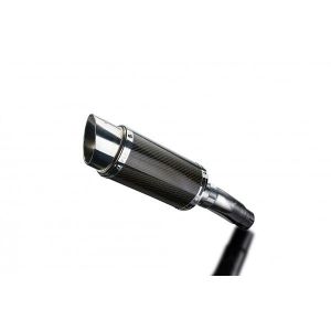 Delkevic slip-on kit Round Carbon 200mm - NINJA 400 2018-20 Z400 2019-2020