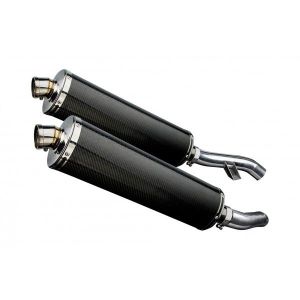 Delkevic slip-on kit Oval Carbon 450mm - FJR1300 (2006-2020)