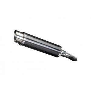 Delkevic slip-on kit Round Carbon 350mm - CB600F HORNET (2007-2013)