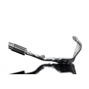 Delkevic volledig systeem Round Carbon 200mm - CB600F HORNET (2007-2013)