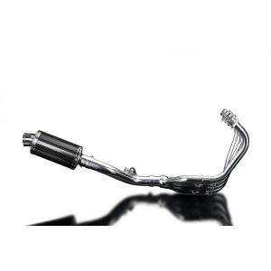 Delkevic volledig systeem Oval Carbon 225mm - CB600F HORNET (2007-2013)