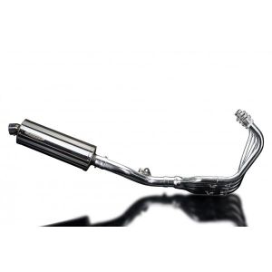 Delkevic volledig systeem Oval RVS 350mm - CB600F HORNET (2007-2013)