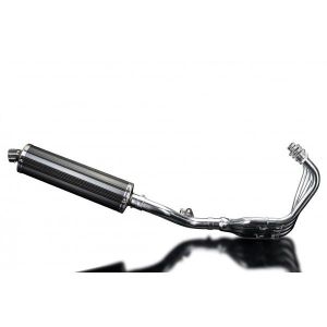 Delkevic volledig systeem Oval Carbon 450mm - CB600F HORNET (2007-2013)
