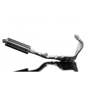 Delkevic volledig systeem Oval Carbon 350mm - CB600F HORNET (2007-2013)