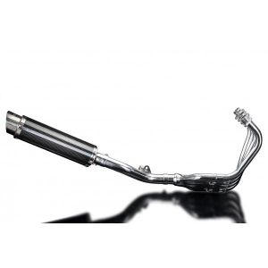 Delkevic volledig systeem Round Carbon 350mm - CB600F HORNET (2007-2013)