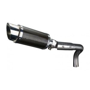 Delkevic slip-on kit Round Carbon 200mm - CB600F HORNET (1998-2002)