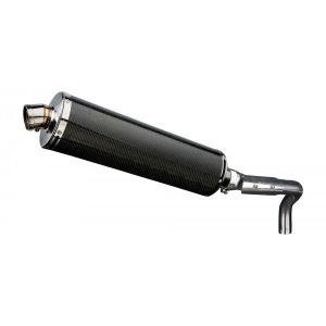 Delkevic slip-on kit Oval Carbon 450mm - CB600F HORNET (1998-2002)